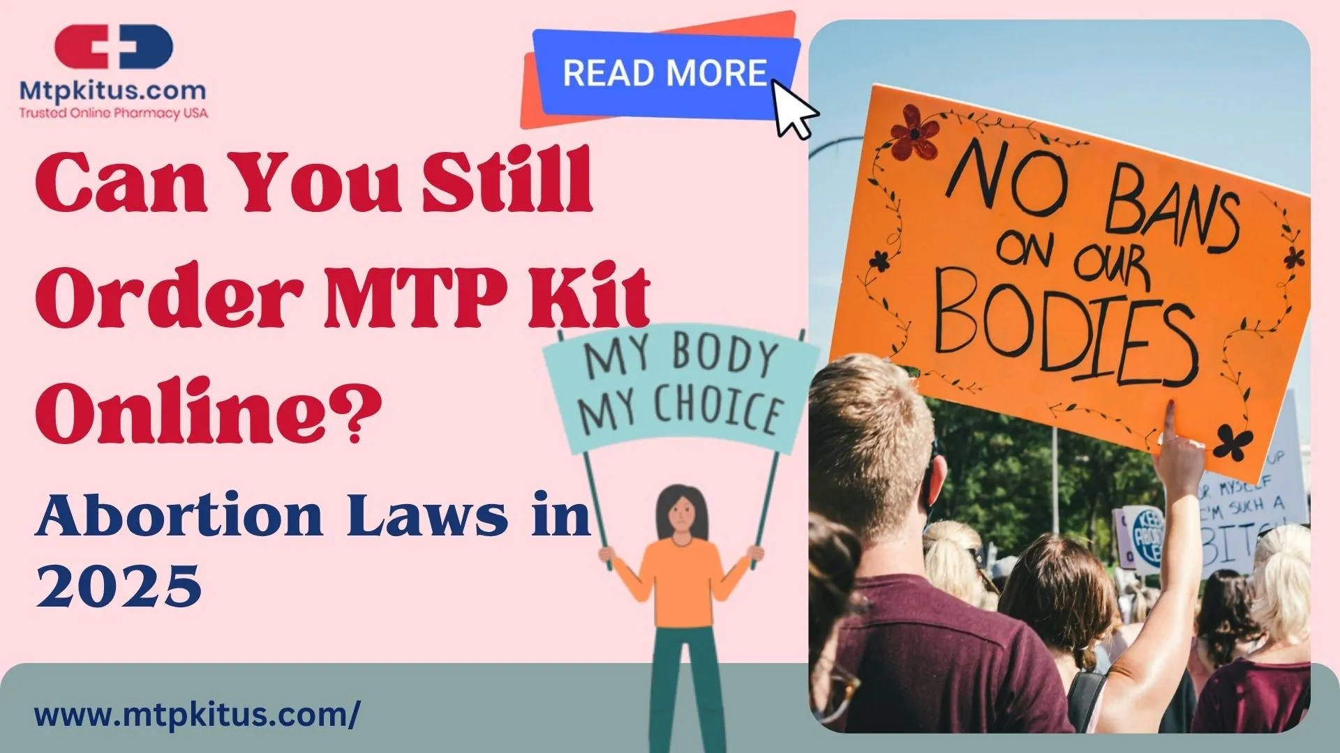 Know About Abortion Laws in USA and Buying MTP Kit Online USA